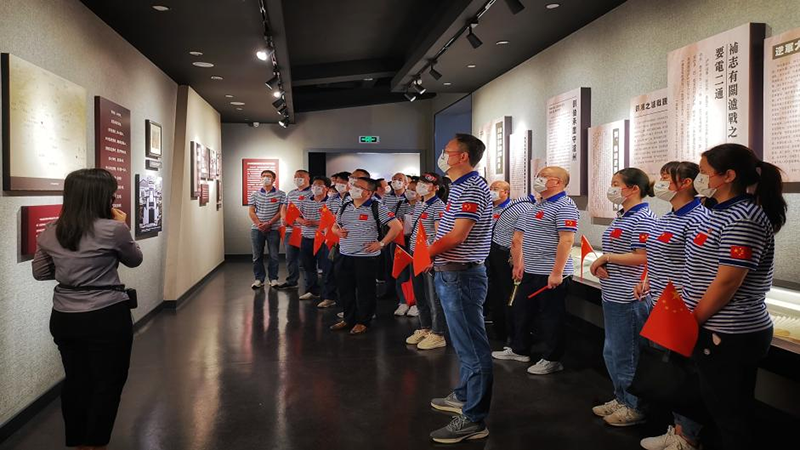 重溫崢嶸歲月，感悟紅色初心 ——瀘天化弘旭黨委開展“學黨史 感黨恩 跟黨走” 主題黨日活動(圖3)